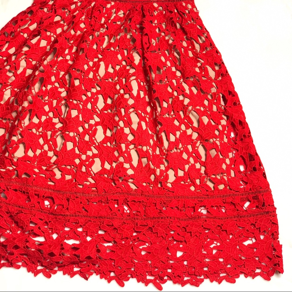 Hollow Out Fit & Flare Cami Midi Dress - Picture 7 of 8